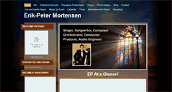 Desktop Screenshot of erik-peter.com