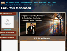 Tablet Screenshot of erik-peter.com